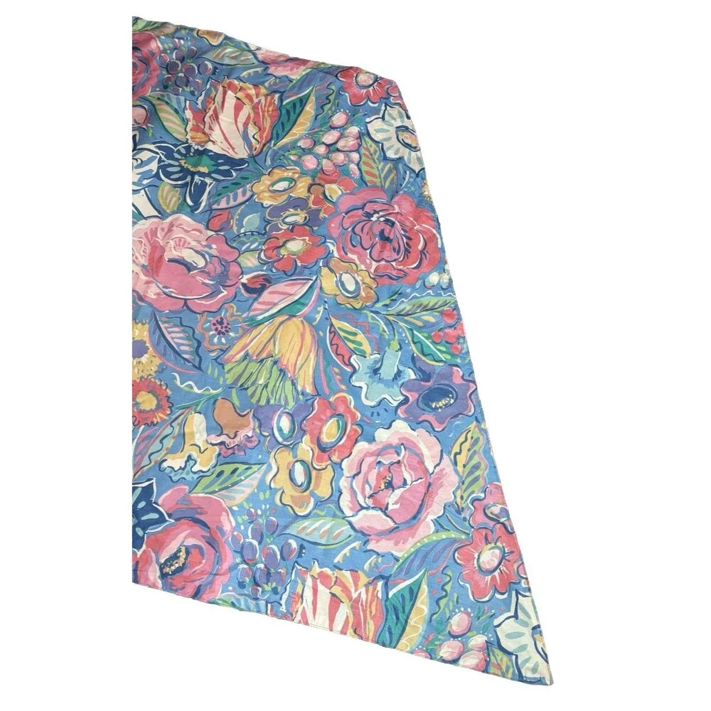 Vintage Cynthia Coulter Floral Valance Panel